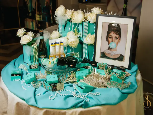 Candy-бар в стиле Tiffany для мероприятия